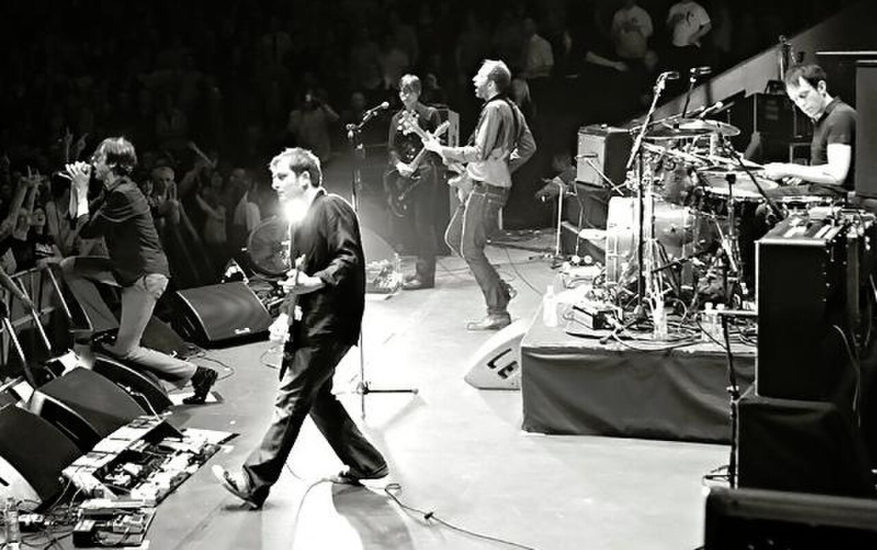 Suede performing at the Royal Albert Hall in 2010